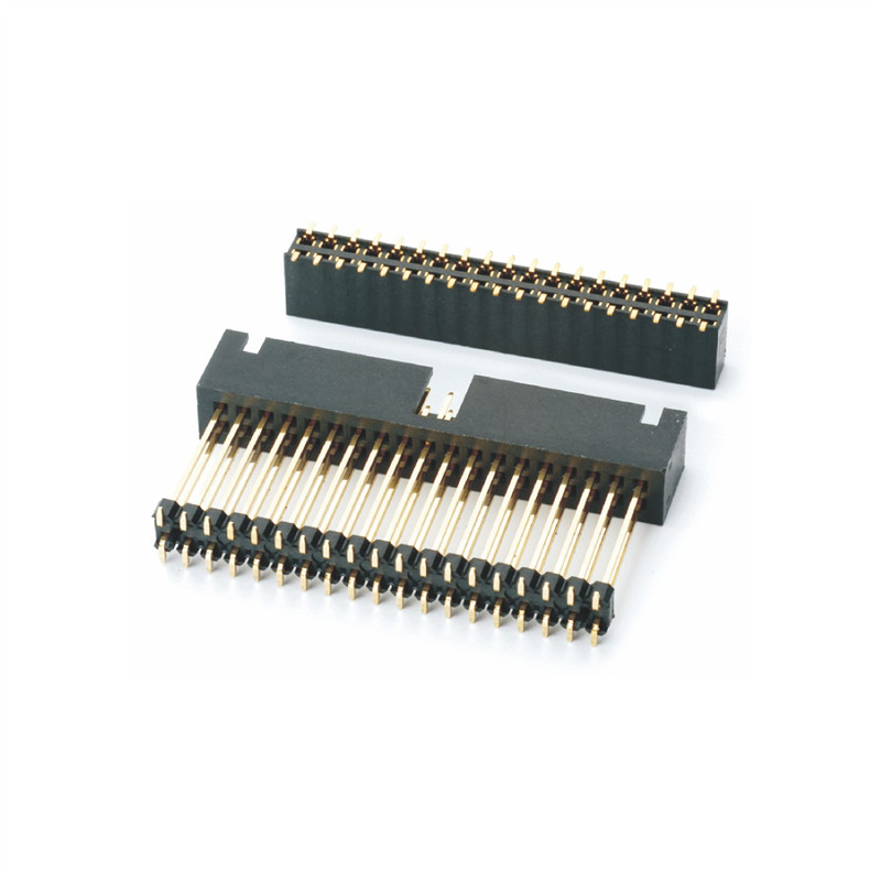 2.54SMT简牛配排母可加塑